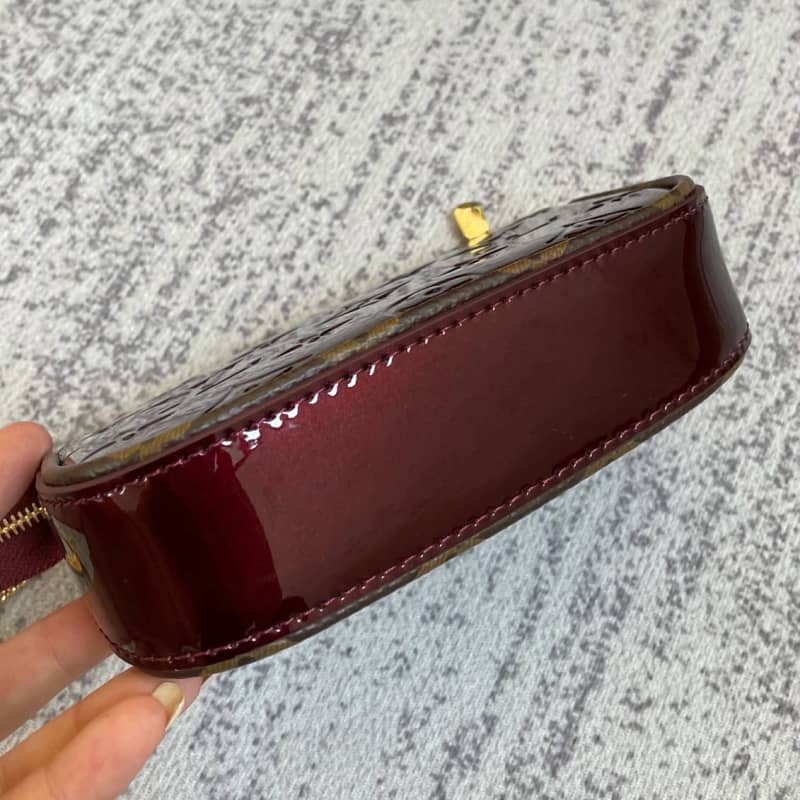 Louis Vuitton Pochette Dupe  Monogram Vernis Accessories Pouch Purple M58009