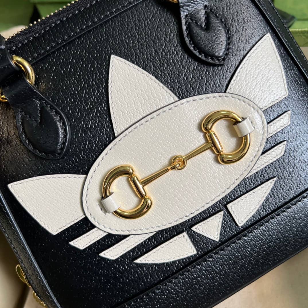 Adidas x Gucci Horsebit 1955 Mini Shoulder Bag 677212 Replica