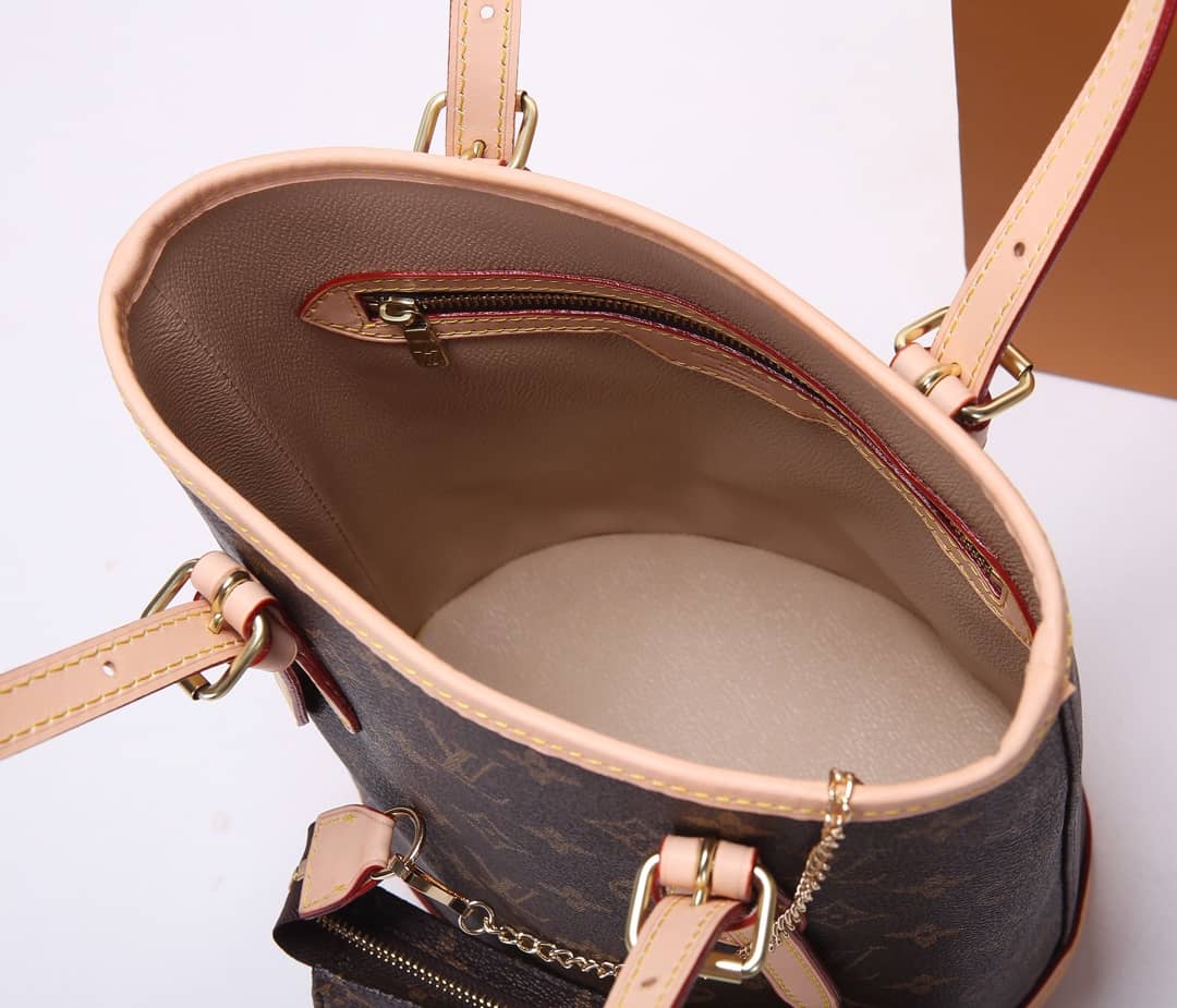 Louis Vuitton Monogram Bucket Petit Replica Shoulder Bag M42238