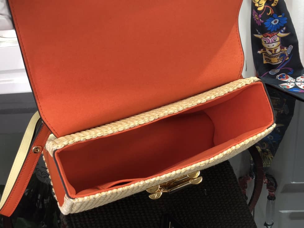Louis Vuitton Twist MM Raffia Replica Bag M57648