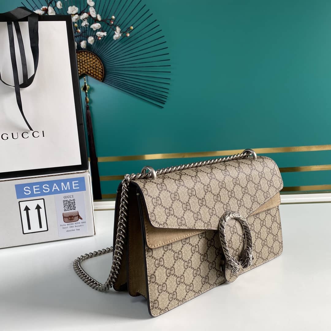Gucci Dionysus Small GG Shoulder Bag Replica 400249