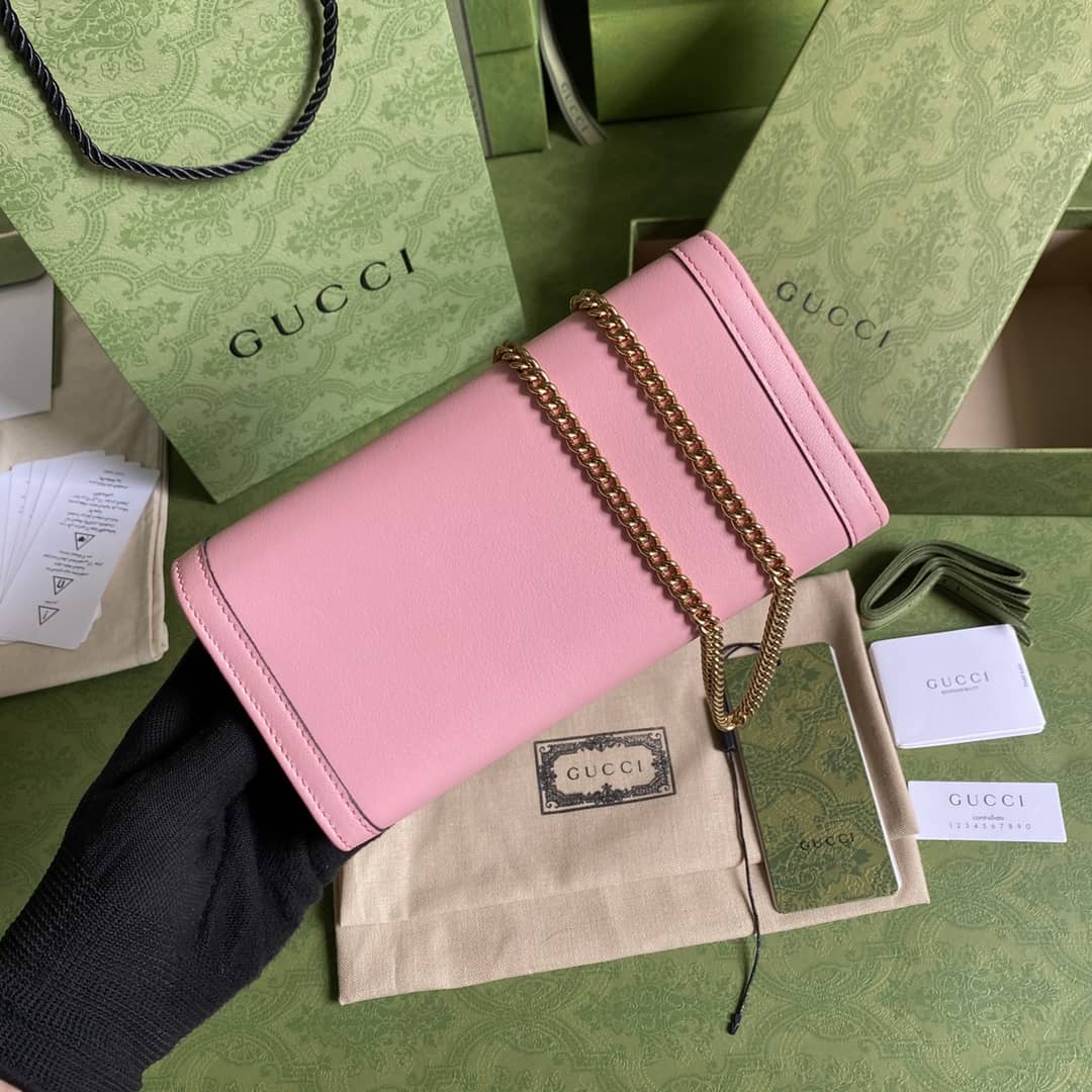Gucci Diana Bamboo Chain Wallet Replica 658243