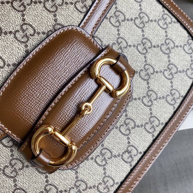 Gucci Horsebit 1955 Shoulder Bag Replica Brown 602204
