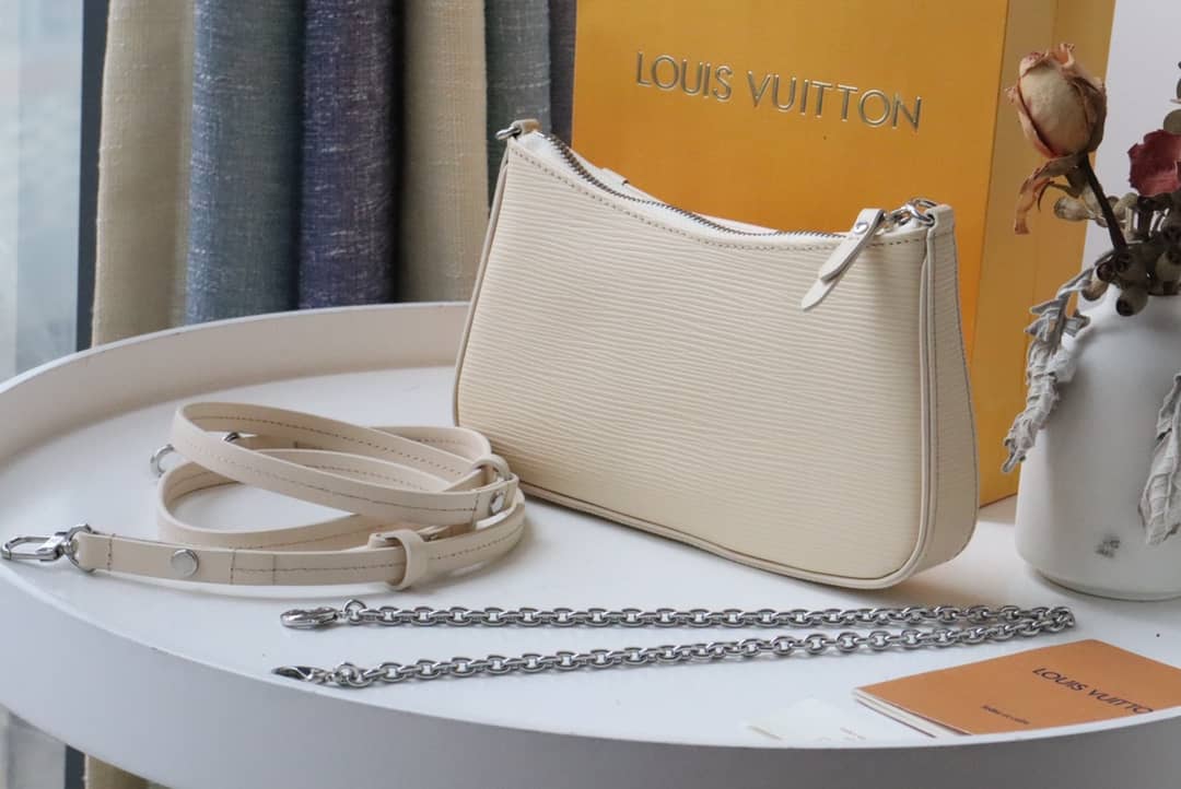 Louis Vuitton Easy pouch 2way Epi Replica Crossboy Bag White M80483