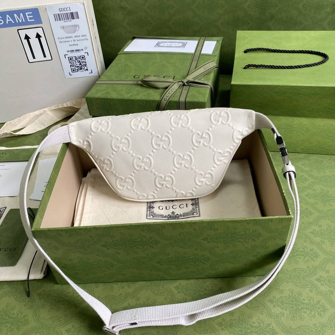 Gucci GG Embossed Belt Bag Replica 658582