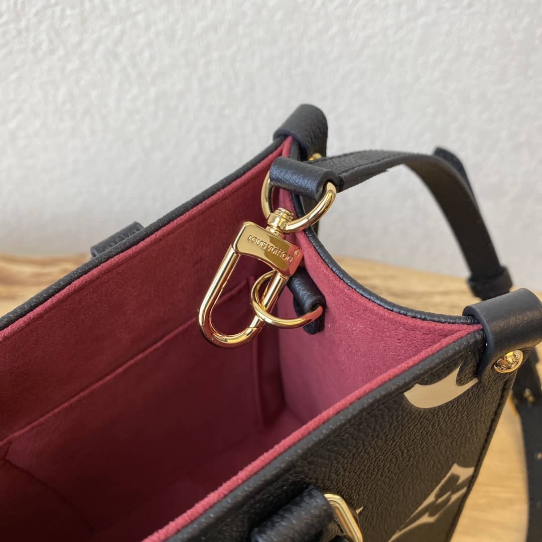 Louis Vuitton Mini Onthego Tote Replica Black M45560