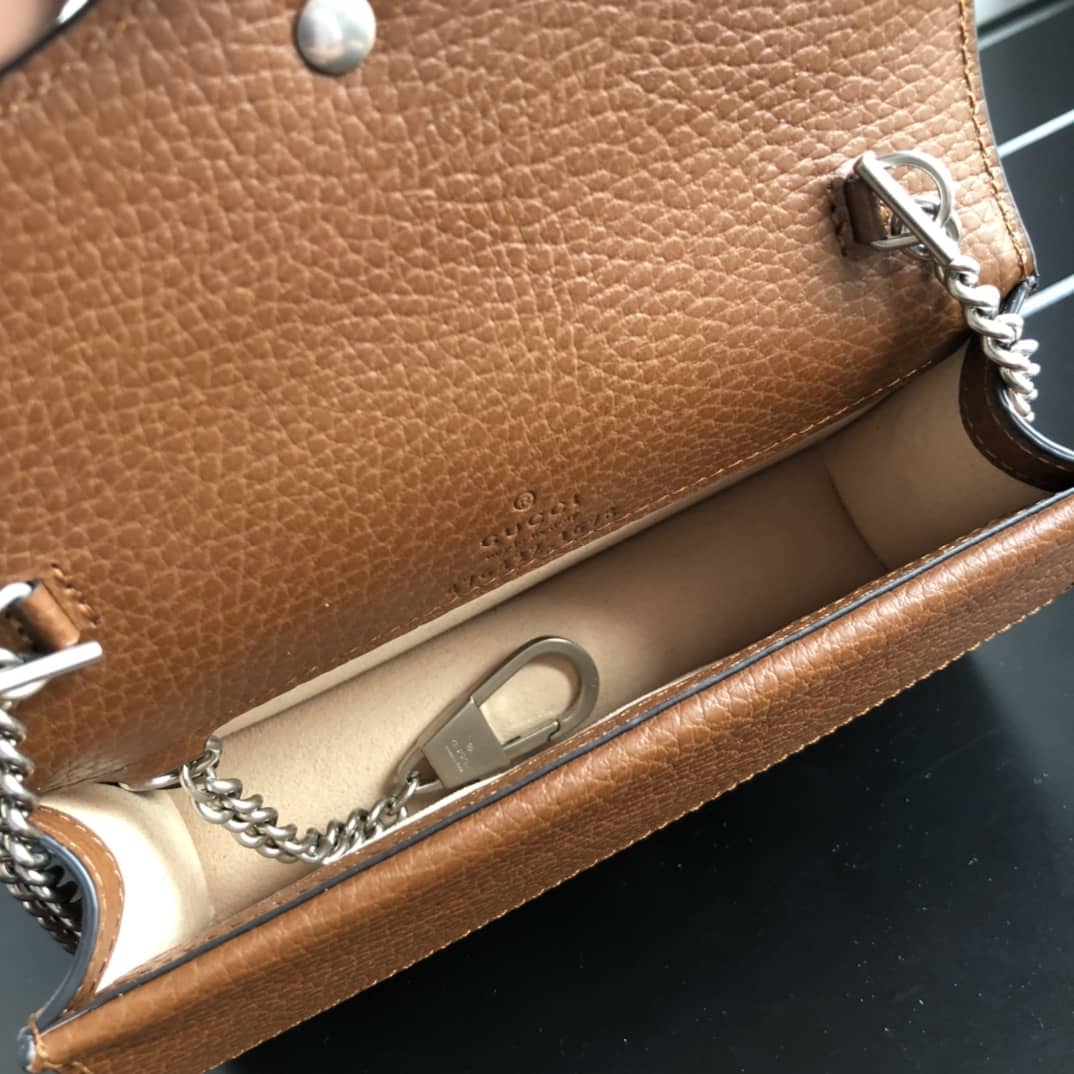 Gucci Dionysus GG Supreme Super Mini Bag Replica Blue 476432