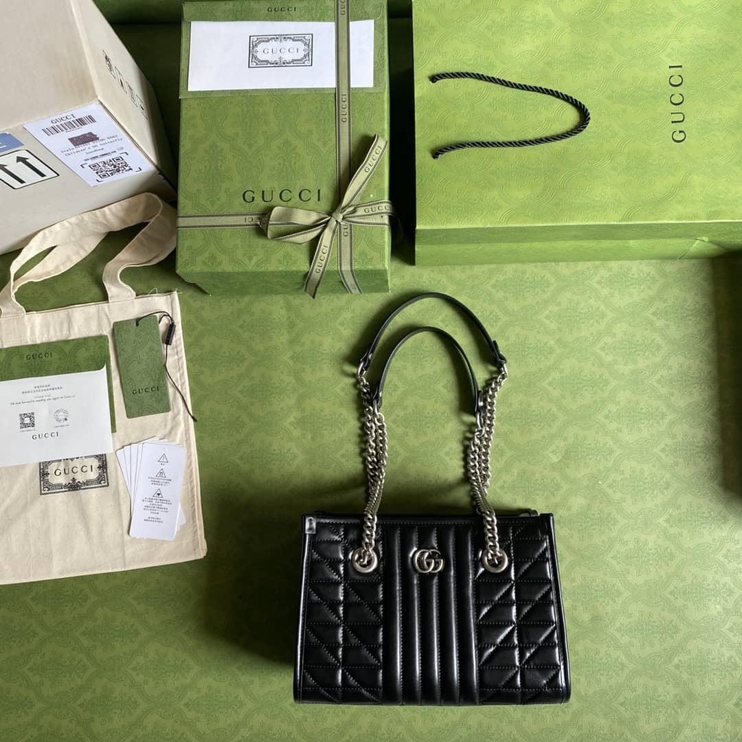 Gucci GG Marmont Small Shoulder Bag Tote Replica 681483