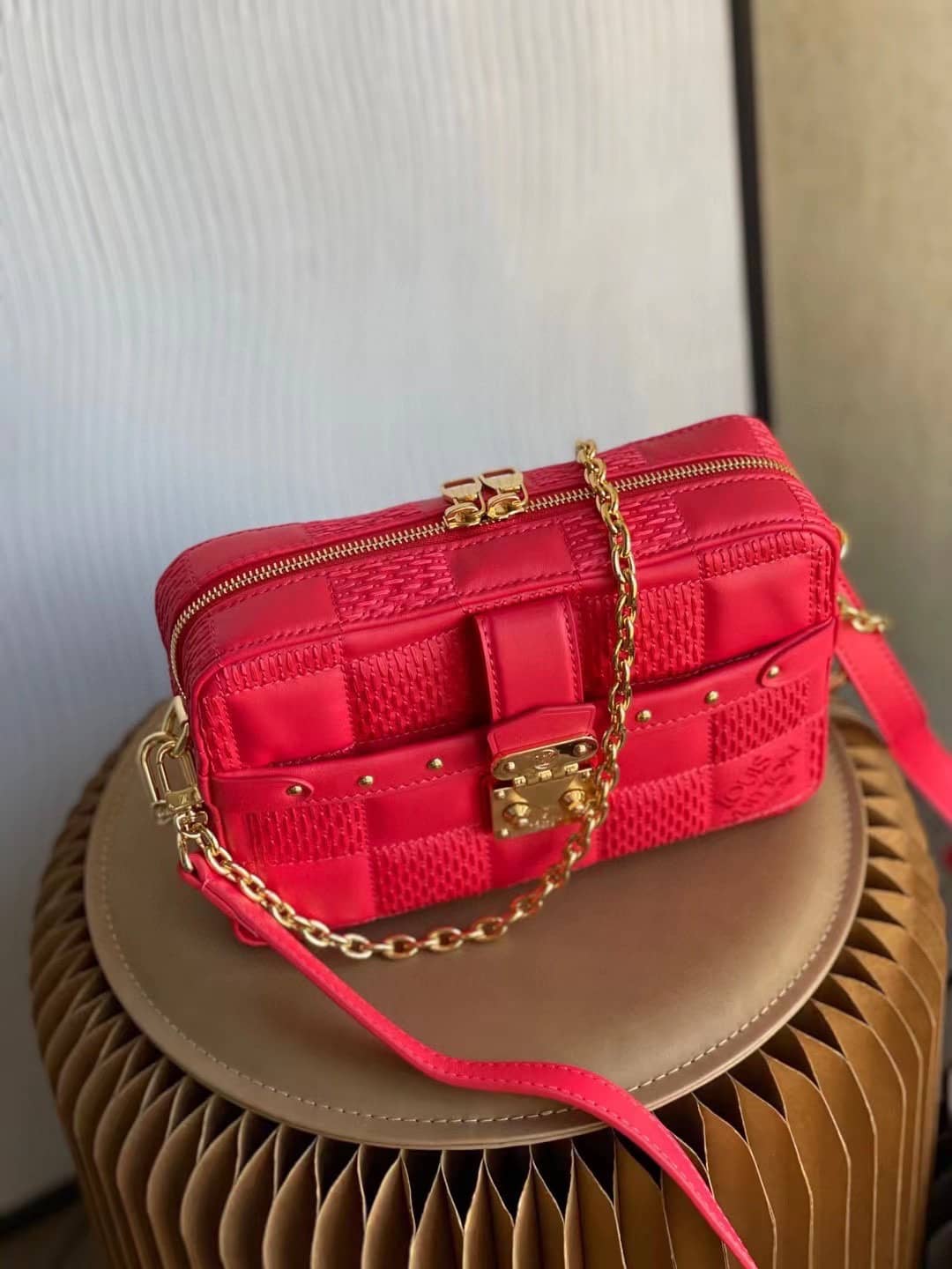 Louis Vuitton Troca PM Red M59118 Replica Crossbody Bag