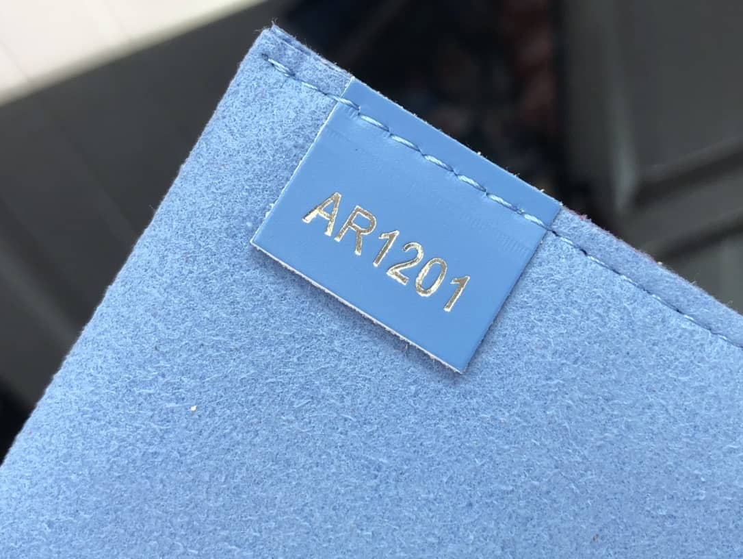 Louis Vuitton Petit Sac Plat Flat Shoulder Bag Replica Blue M80169