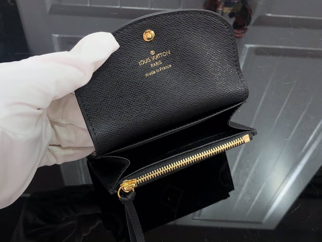 Louis Vuitton Dupe Purses Monogram Rosalie Coin Porto  Black M80755
