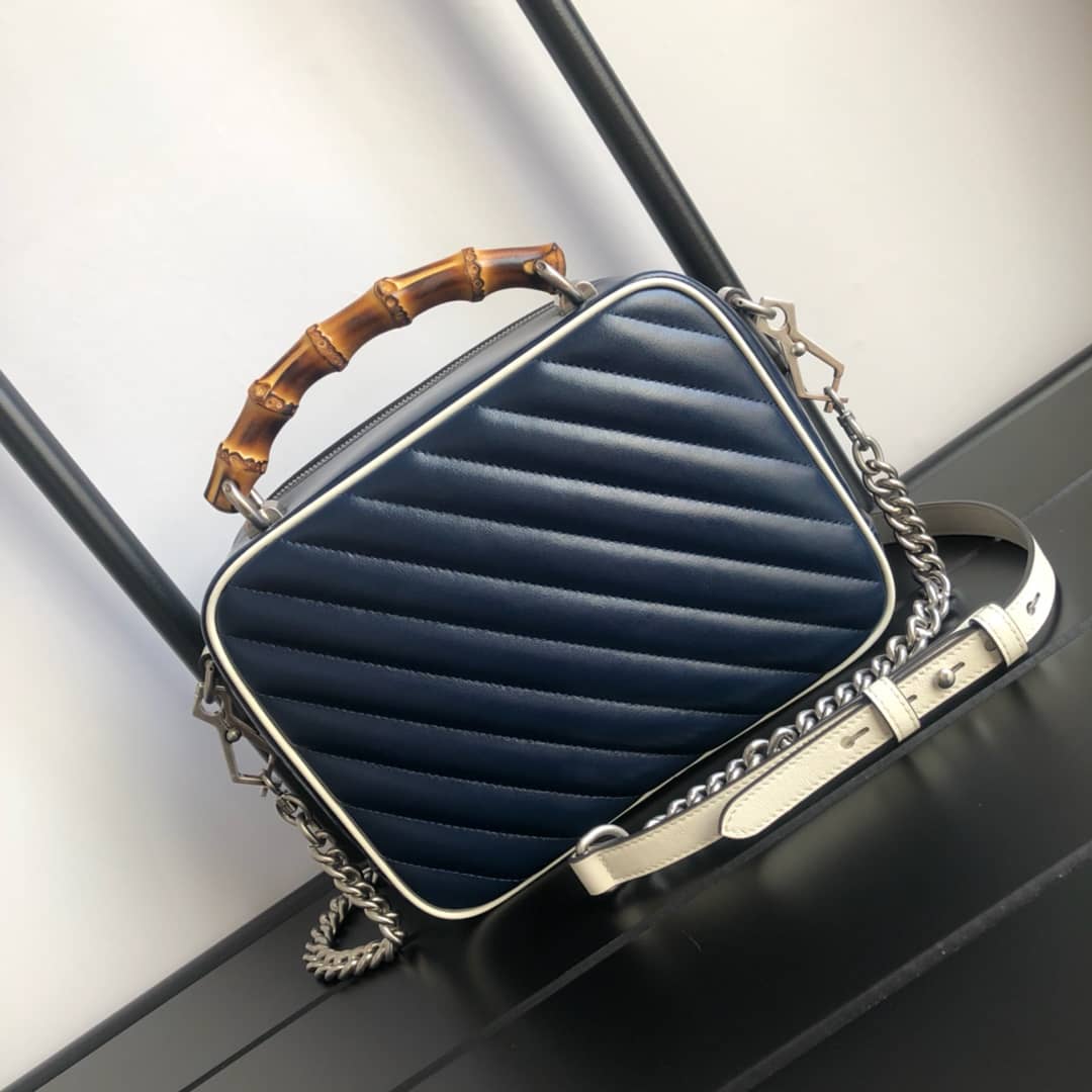 Gucci Bamboo Handle Marmont Shoulder Bag Replica 602270