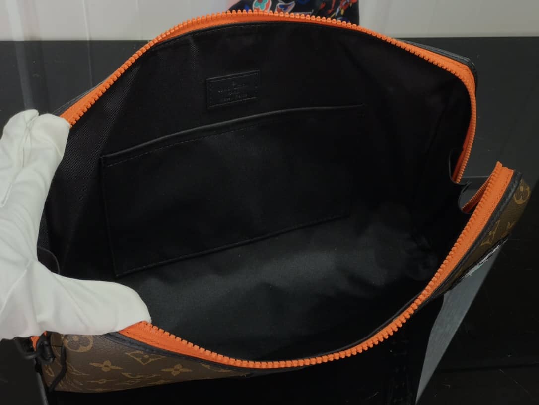 Louis Vuitton Monogram Keepall Pouch 2way Clutch Replica M80130