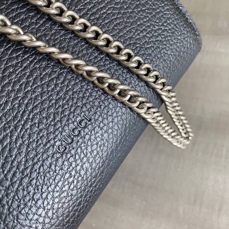 Gucci Dionysus Chain Wallet Shoulder Bag Replica Black 401231