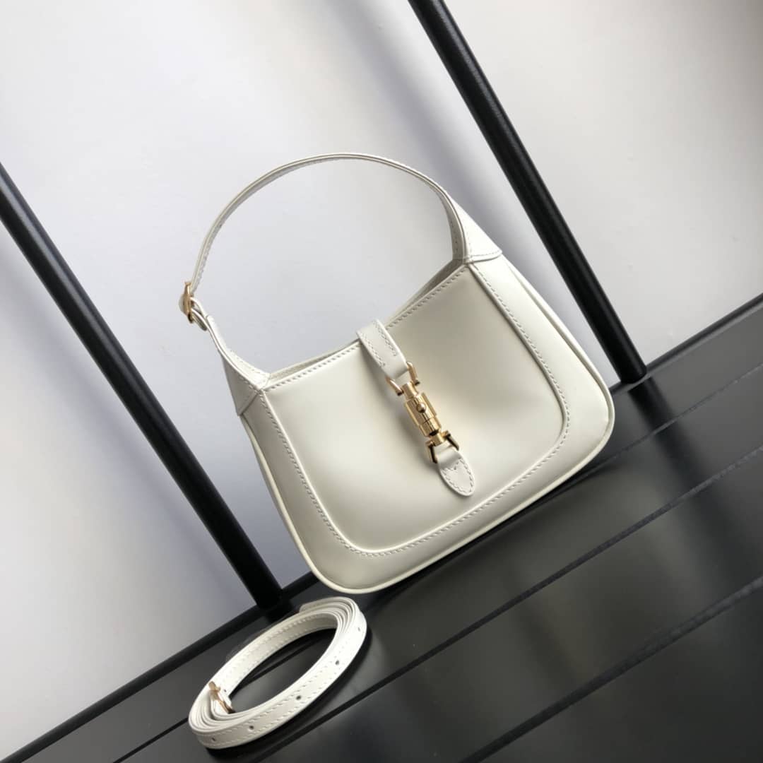 Gucci Jackie 1961 Mini Shoulder Bag Replica White 637092