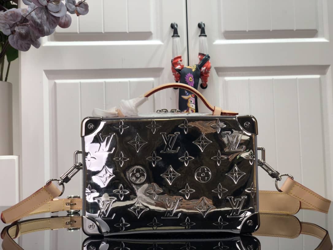 Louis Vuitton Mirror Handle Trunk Replica Shoulder Crossbody Bag