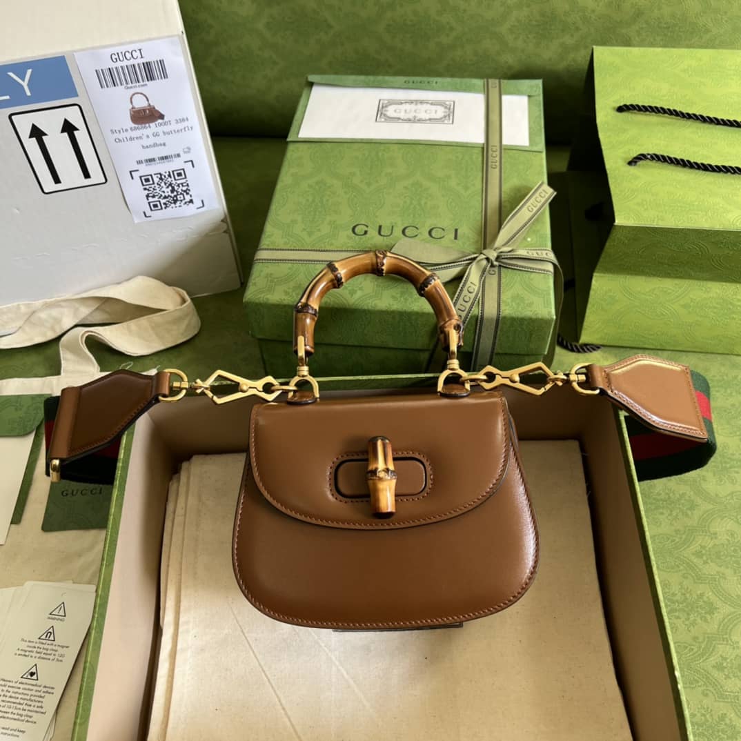 Gucci Bamboo Mini Top Handle Bag Replica 686864