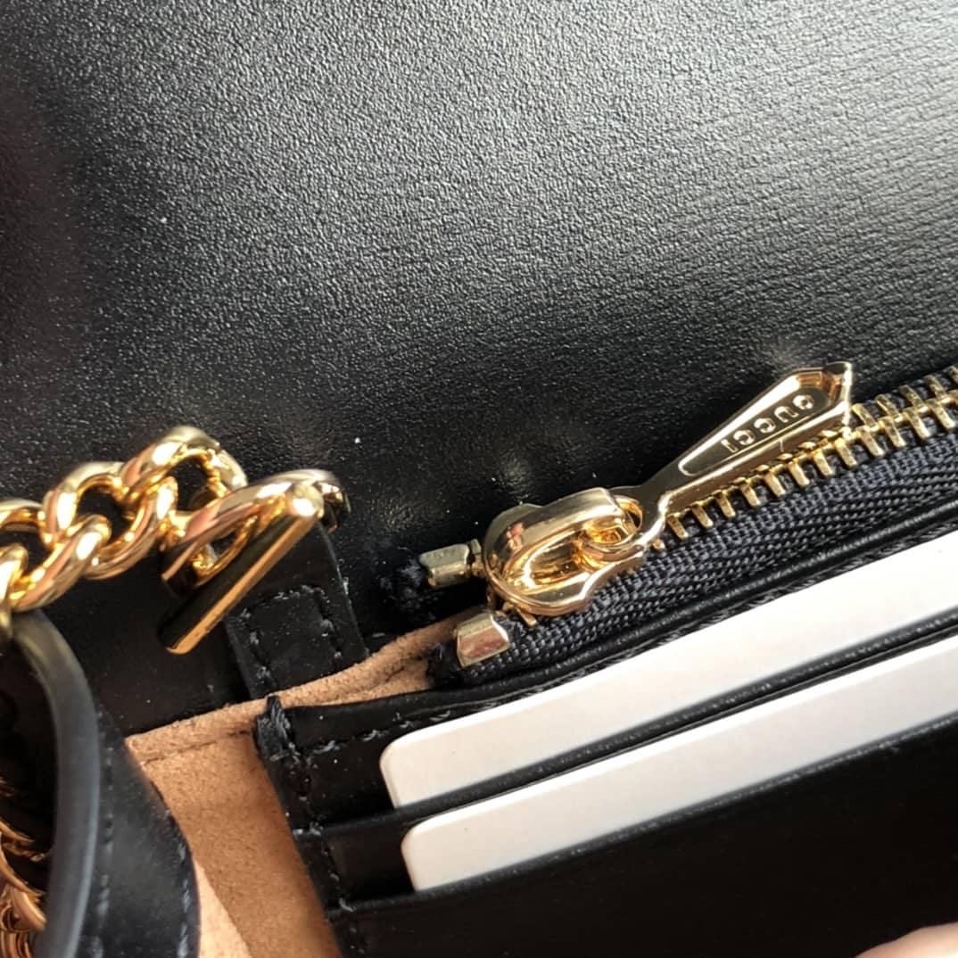 Gucci Horsebit Bag Dupe 1955 Wallet With Chain Bag Replica 614381