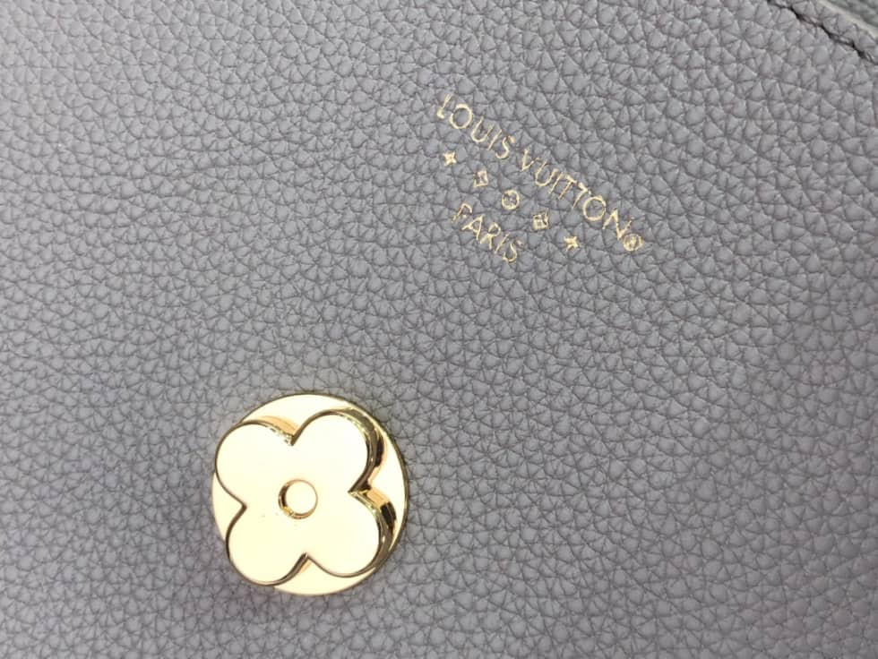 Louis Vuitton Pont 9 Soft Leather PM Gery M58727 Replica Crossbody Bag