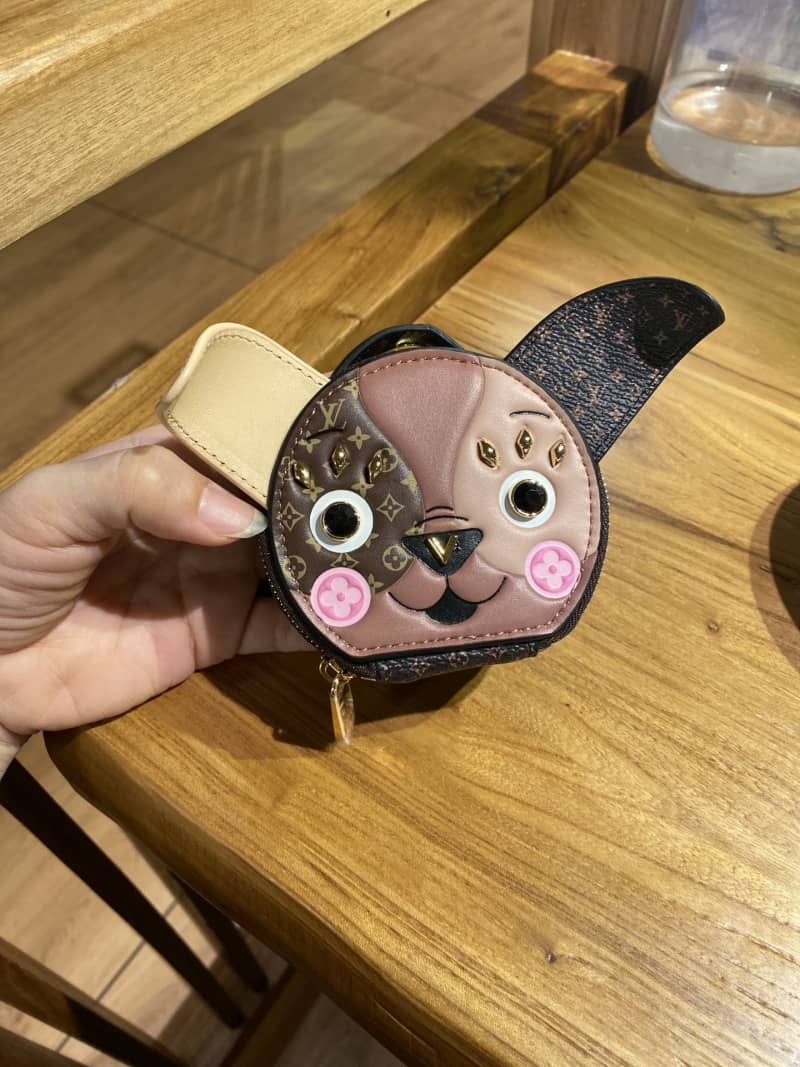 LV Bag Charm Dupe Puppy Supple Key Holder Hat Box  M80254(ColaReps)