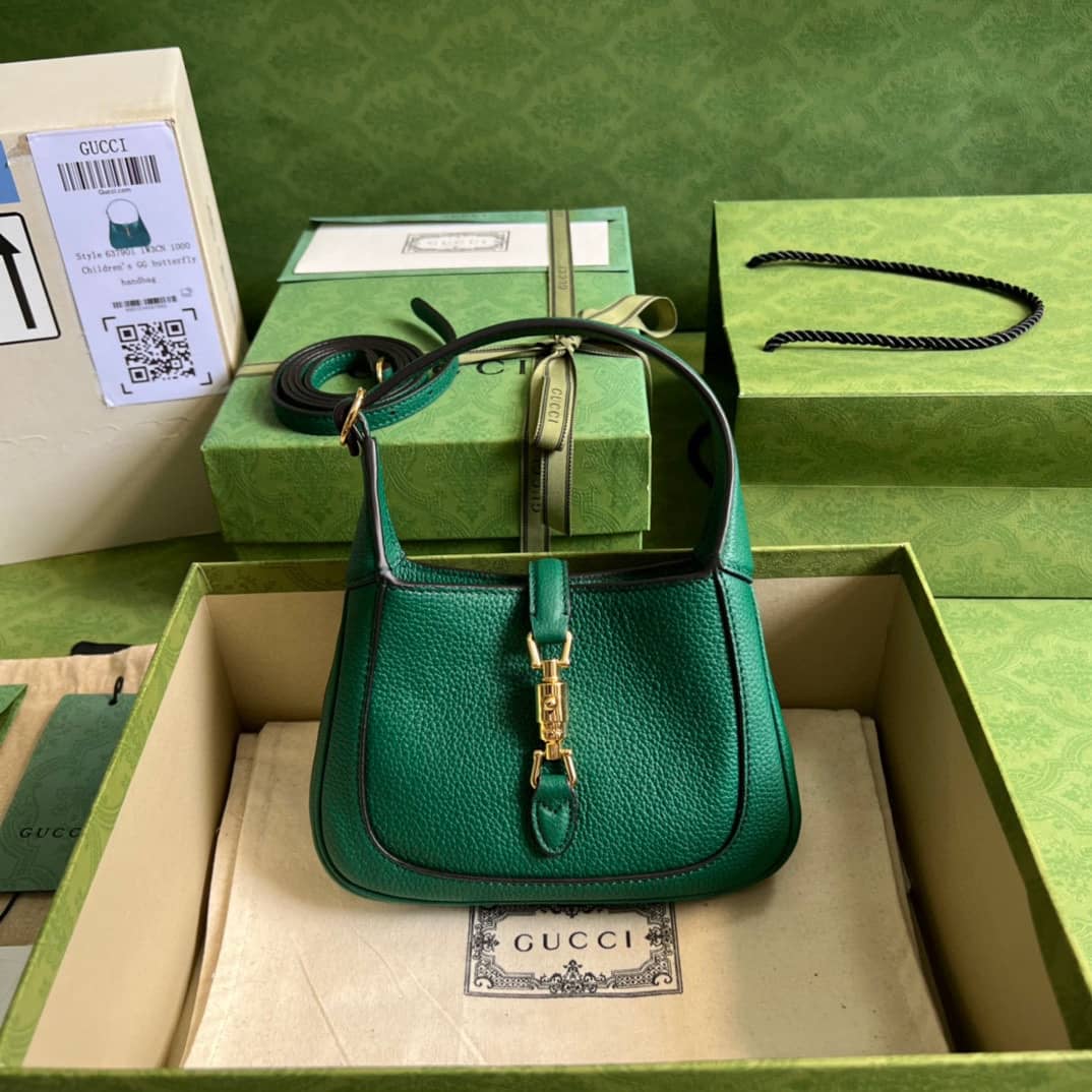 Gucci Jackie 1961 Mini Hobo Bag Black 637091 Replica