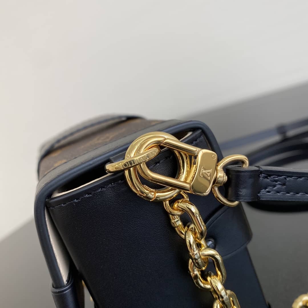 Louis Vuitton Mini Trunk Monogram Canvas Key Chain Replica Bag 44188M