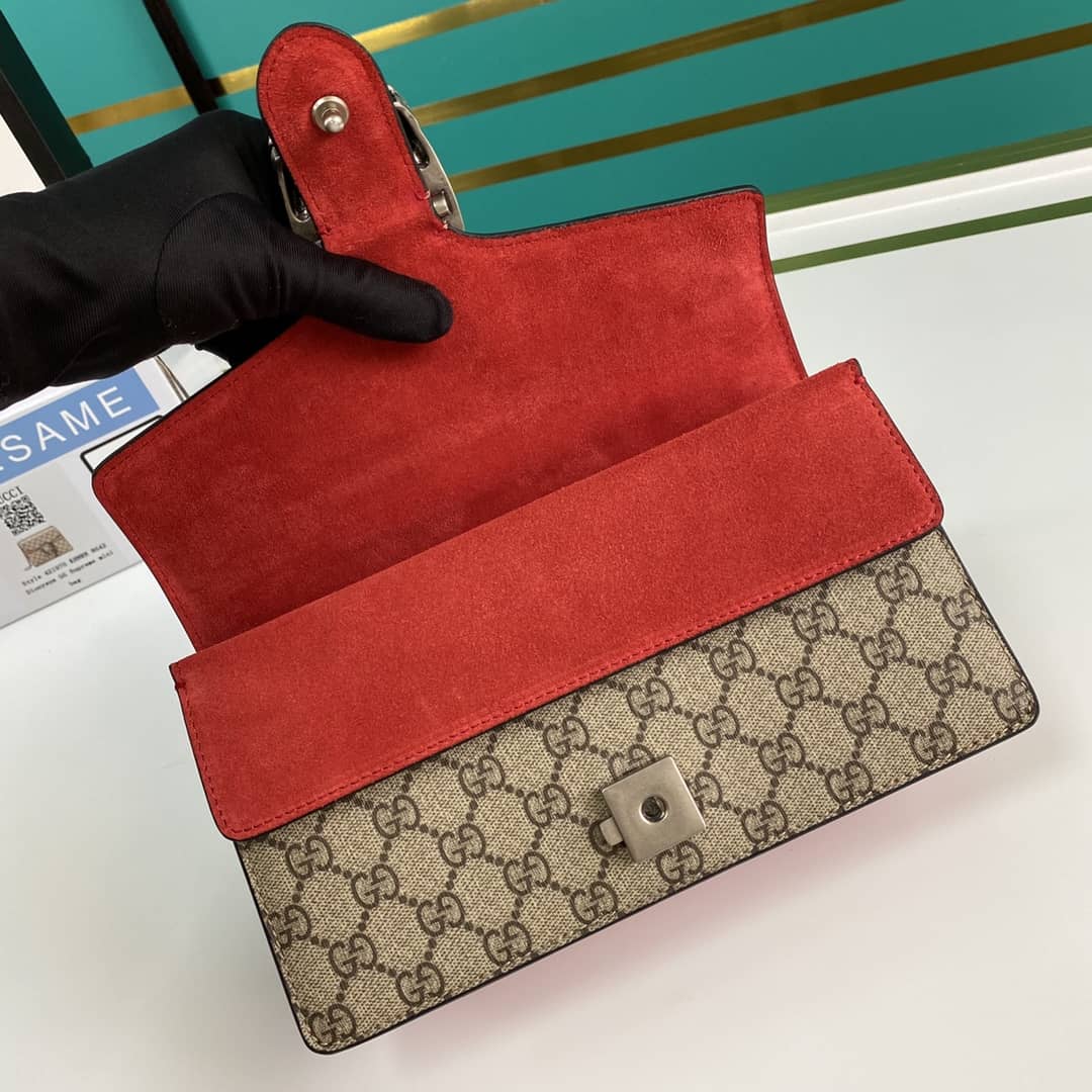Gucci Dionysus GG Supreme Small Crossbody Bag Replica 499623
