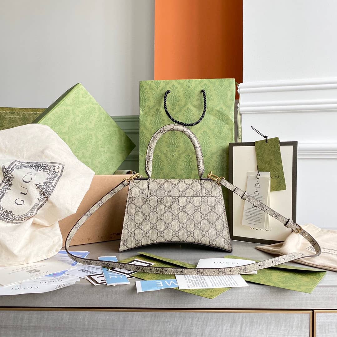 Gucci Bag Dupes x Balenciaga Small Hourglass Bag Replica 593546