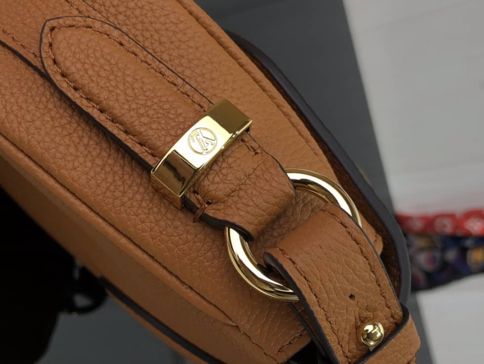 Louis Vuitton Pont 9 Soft Leather PM Orange M58727 Replica Crossbody Bag