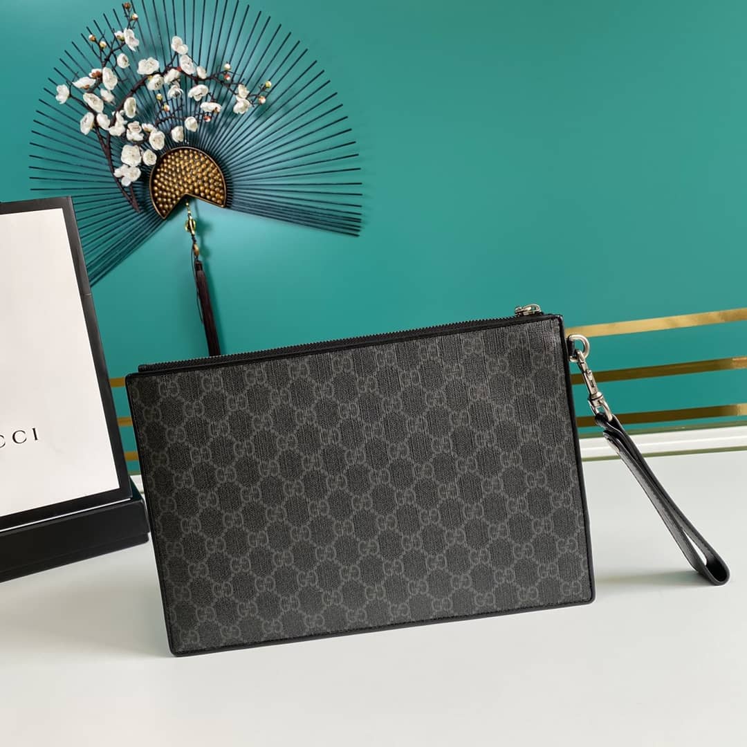 Gucci Purse Dupes Mens Night Courrier GG Supreme Pouch496346