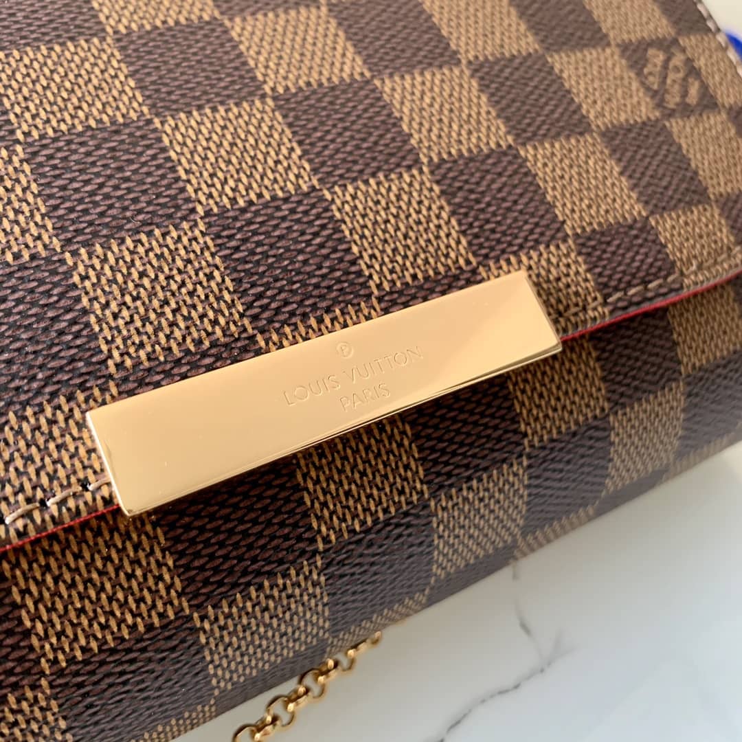Louis Vuitton Favorite MM Demier Ebene Replica Crossbody Bag N41129