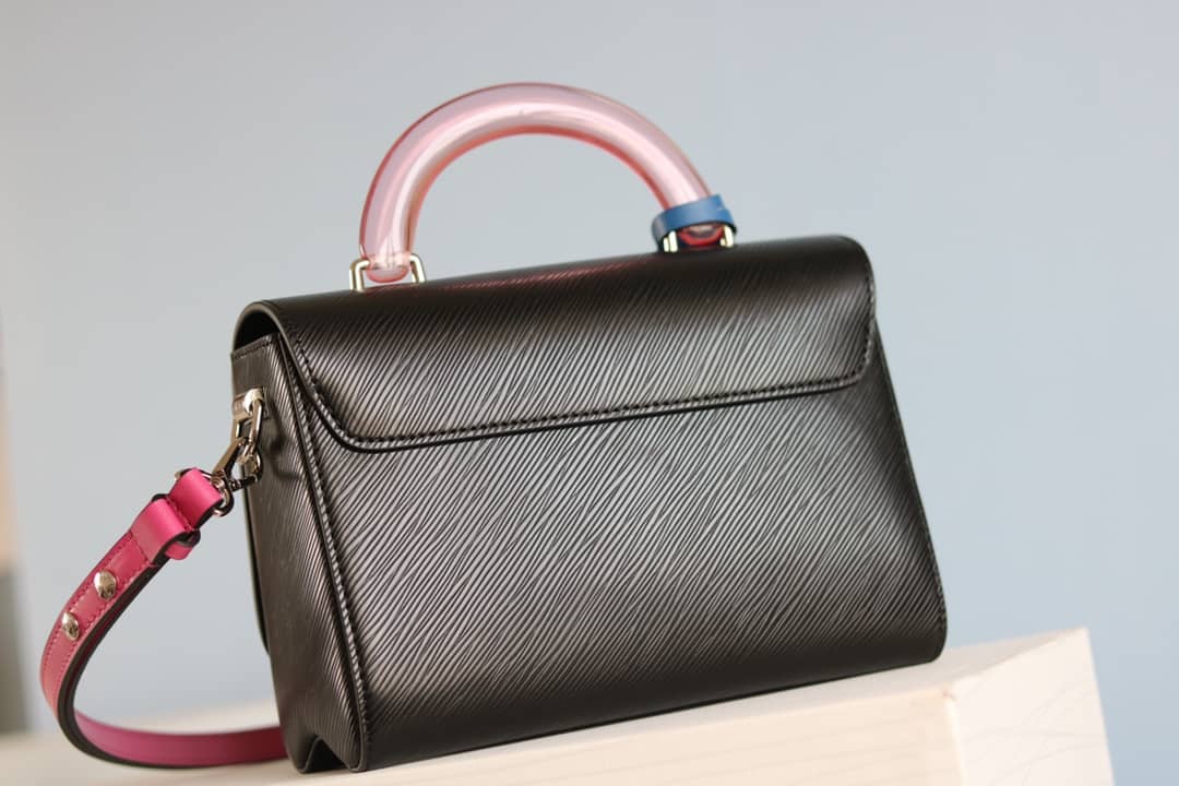 Louis Vuitton Epi Twist PM Chain Black M50332 Replica Crossbody Bag