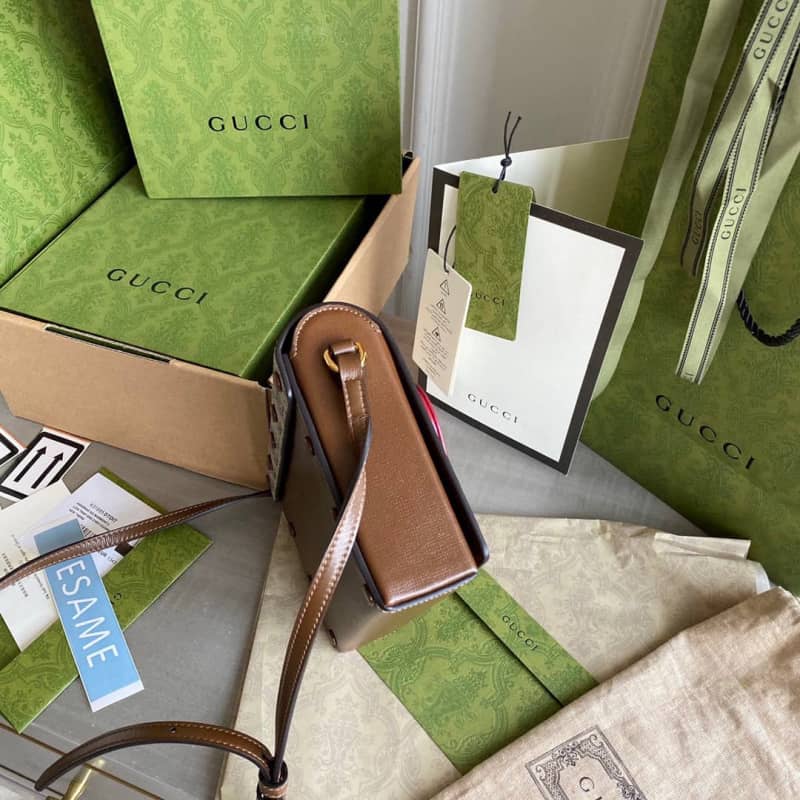 Gucci Bag Dupes Valentine Day Mini Bag Replica 637048