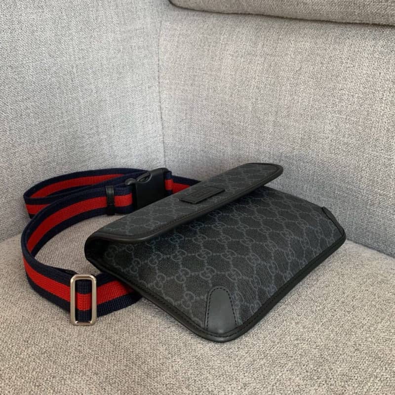 Gucci GG Psychedelic Belt Bag Replica Black 598113