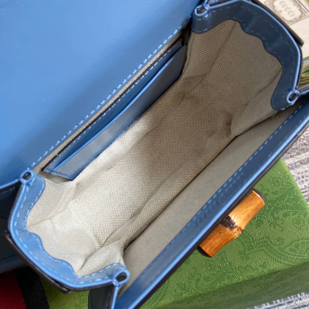 Gucci Bamboo 1947 Mini Top Handle Shoulder Bag 686864 Replica