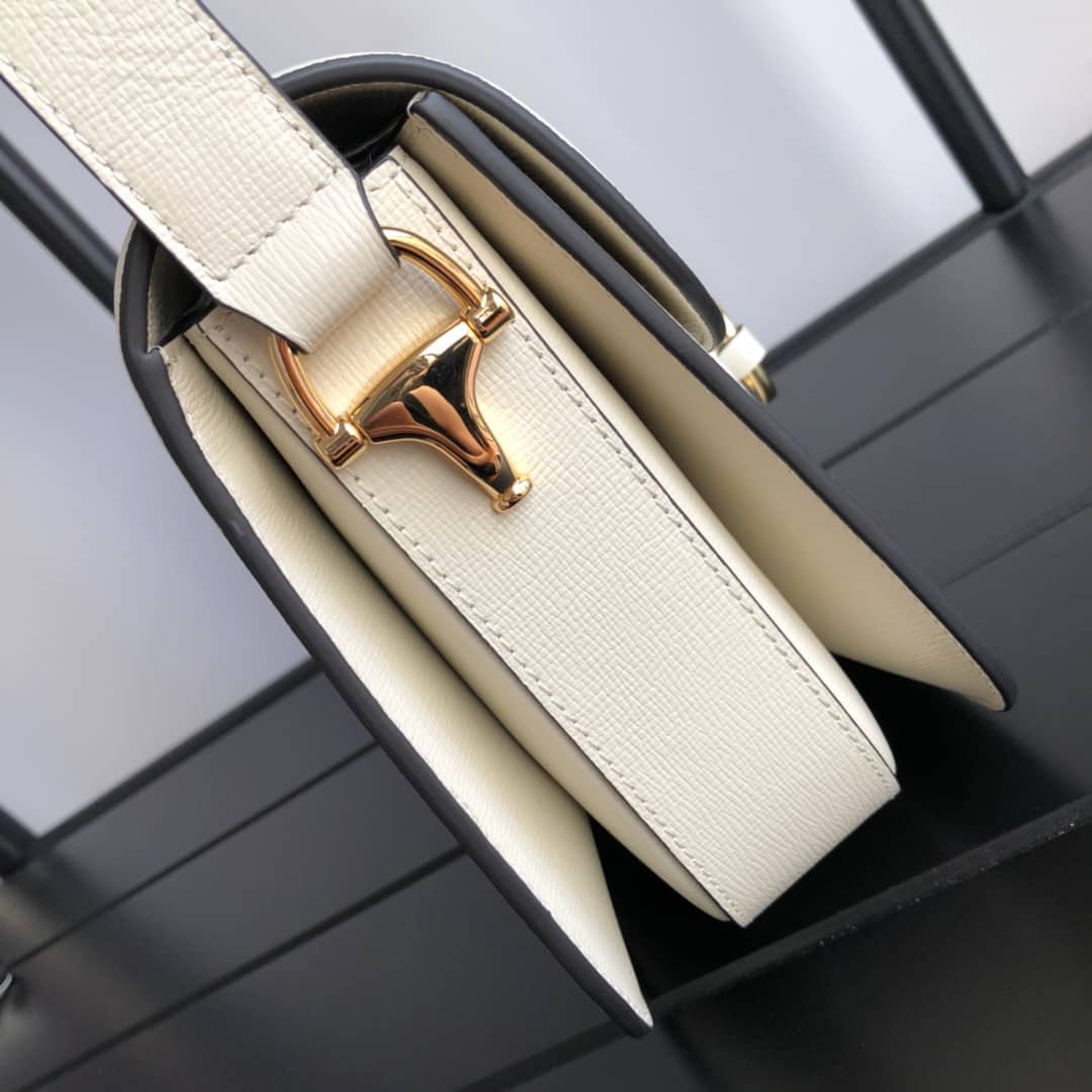 Gucci Horsebit 1955 Shoulder Bag Replica White 602204