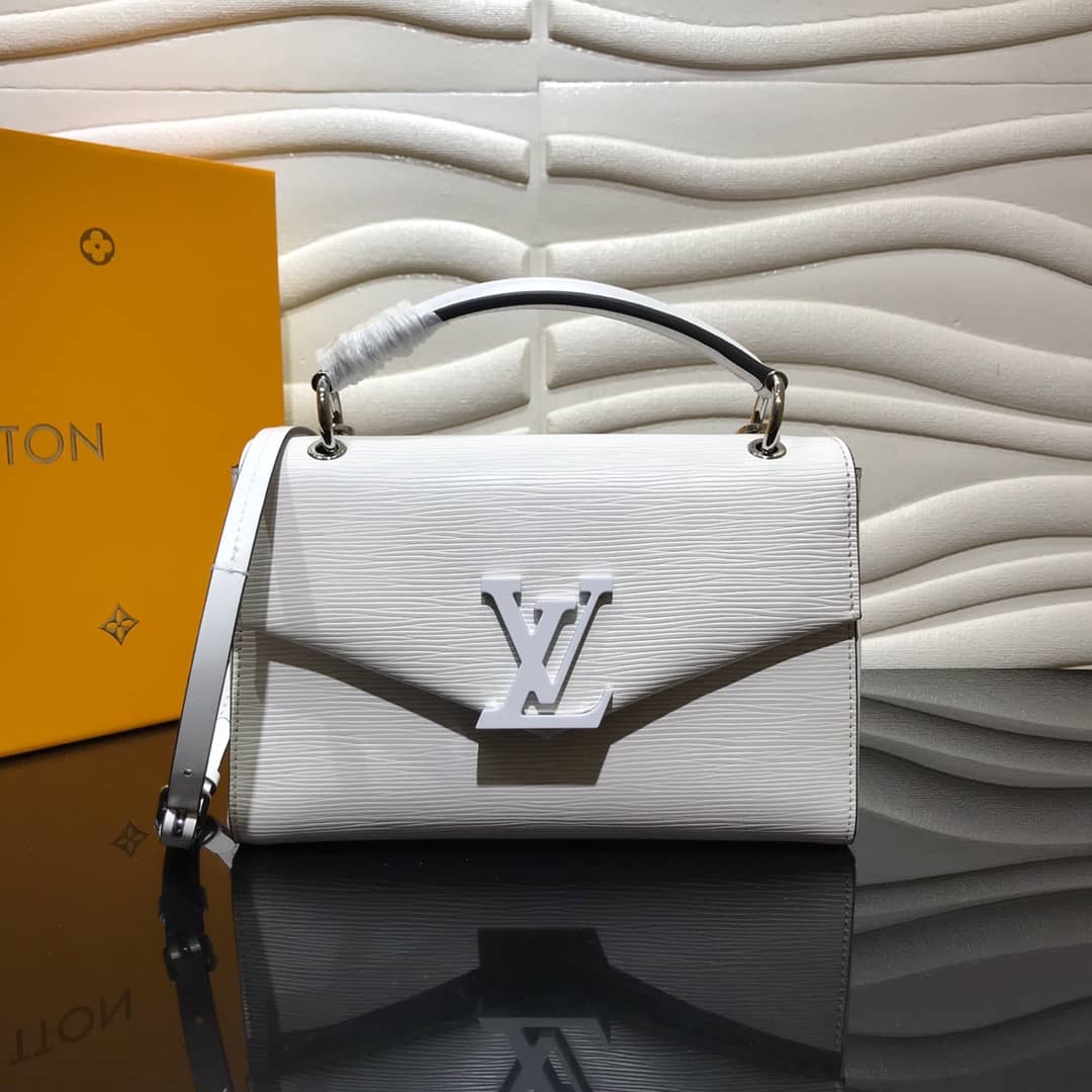 Louis Vuitton Grenelle Pochette Epi Leather Replica Shoulder Bag White M55977