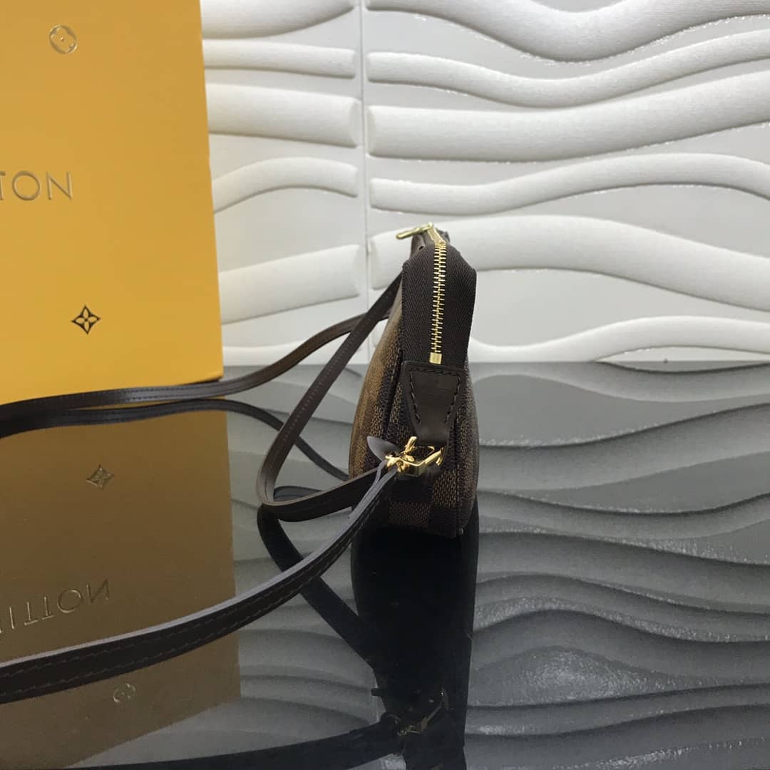 Louis Vuitton Replica Pochette Accessoires Canvas Brown M40712