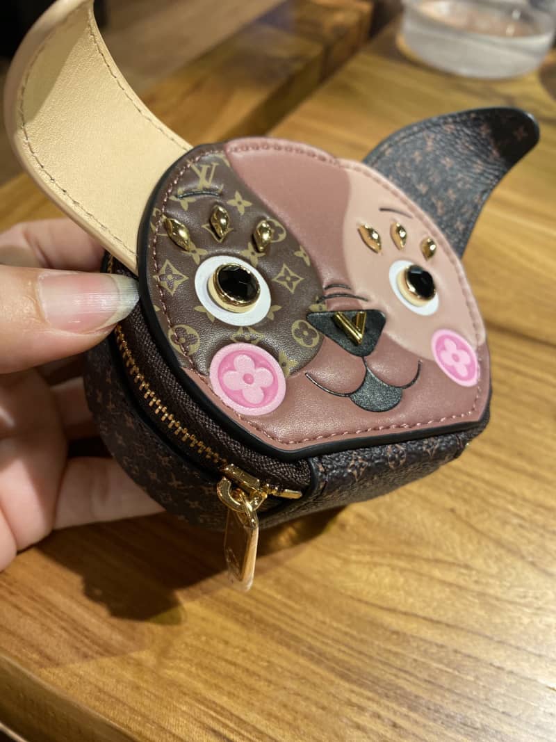 LV Bag Charm Dupe Puppy Supple Key Holder Hat Box  M80254(ColaReps)