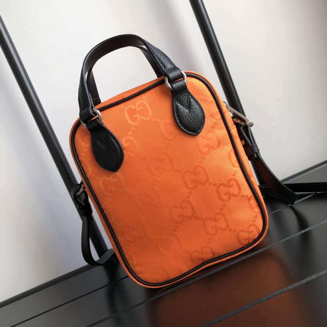 Gucci Off The Grid Crossbody Bag Replica Orange 625850