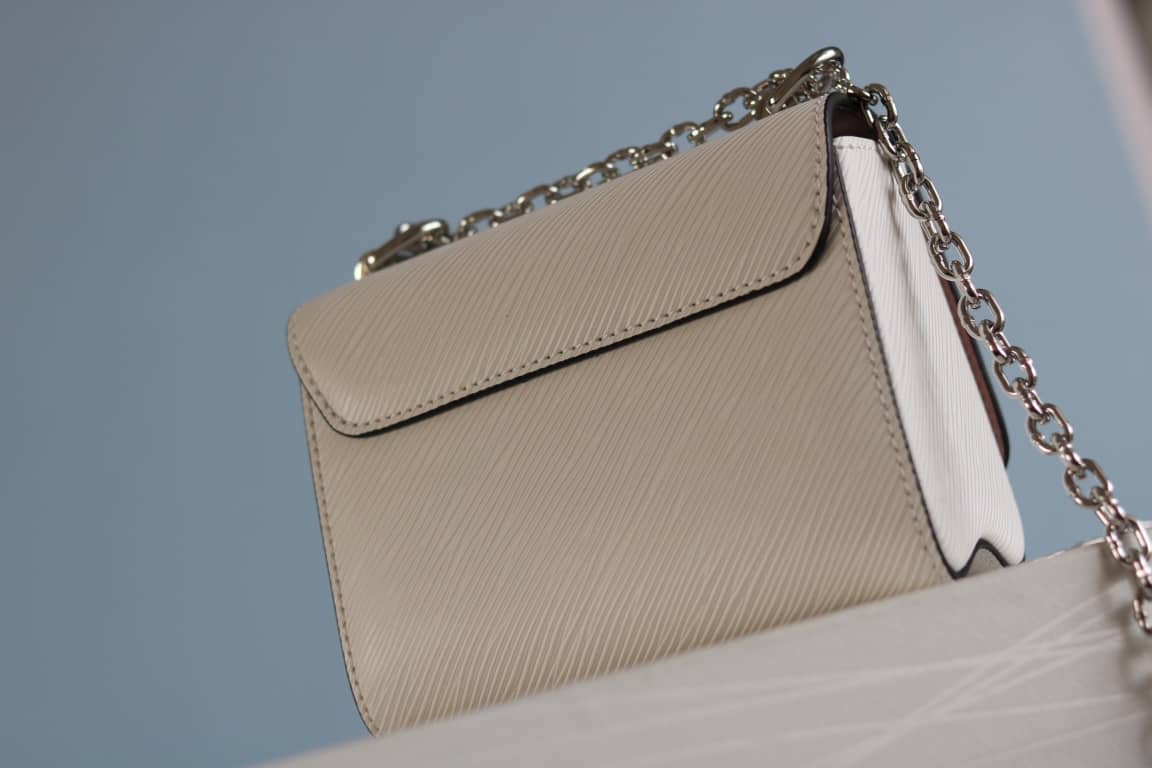 Louis Vuitton Replica Twist MM Epi Leather Bag White