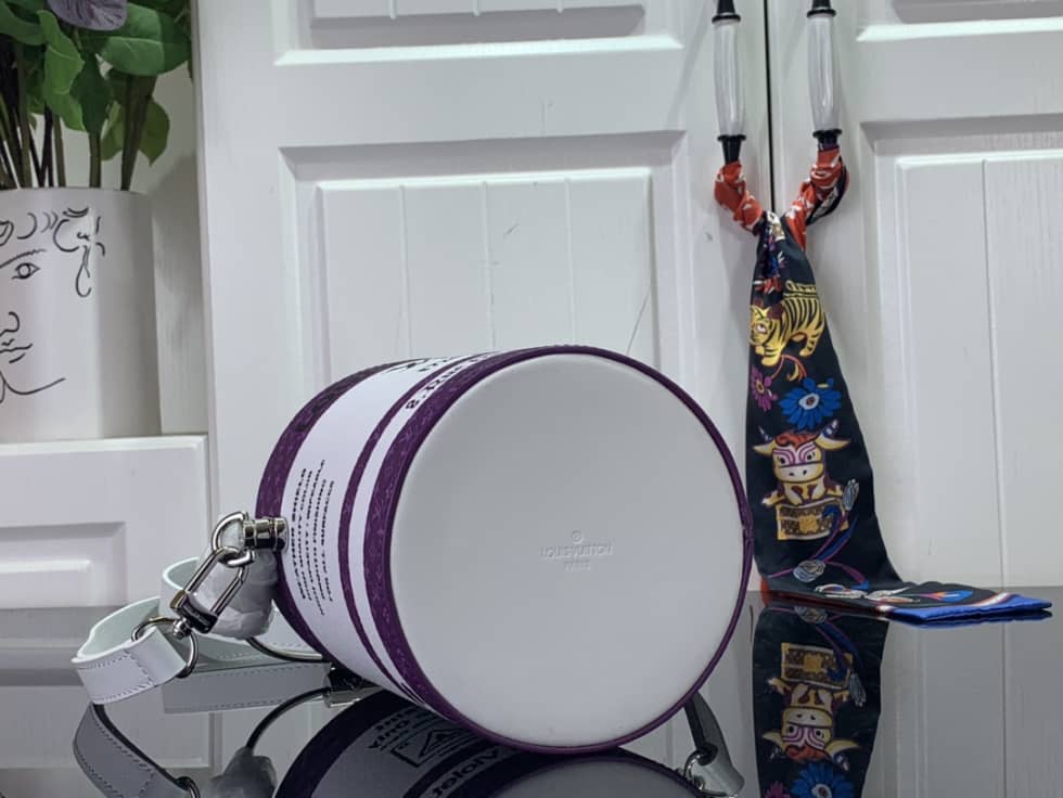 Louis Vuitton Paint Can Purple M81591 Replica Bucket Bag