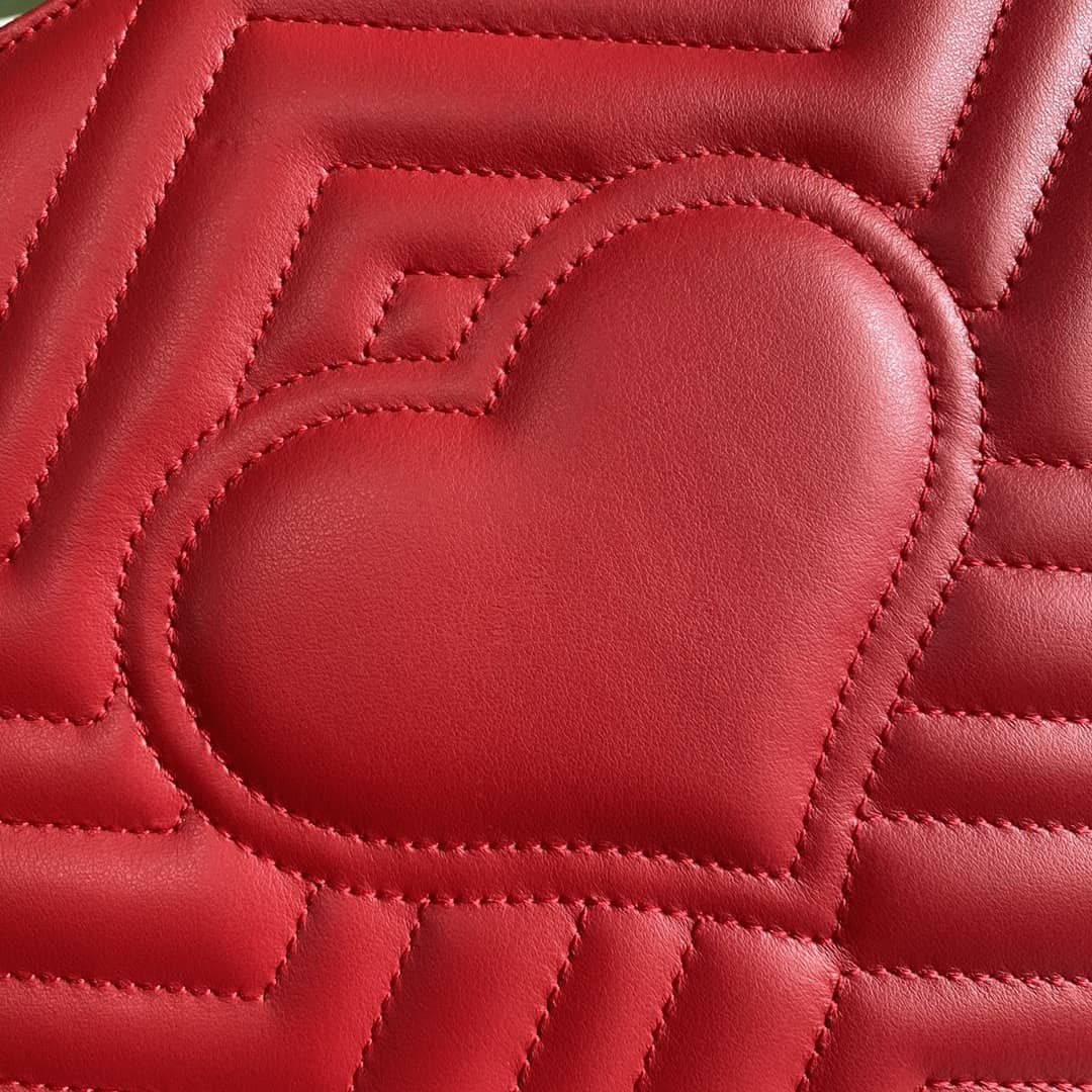 Gucci GG Marmont Leather Clutch Replica 476440