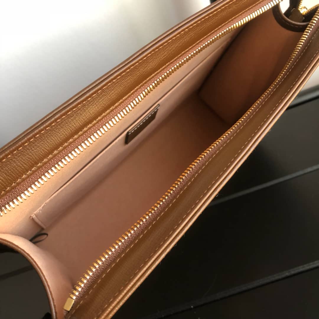 Gucci 1955 Horsebit Pouch Replica Brown 621890