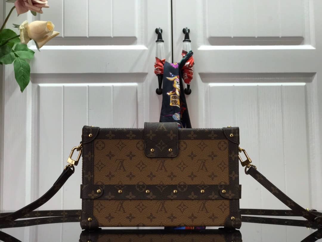 Louis Vuitton Petite Malle Trunk M94219 Replica Shoulder Bag