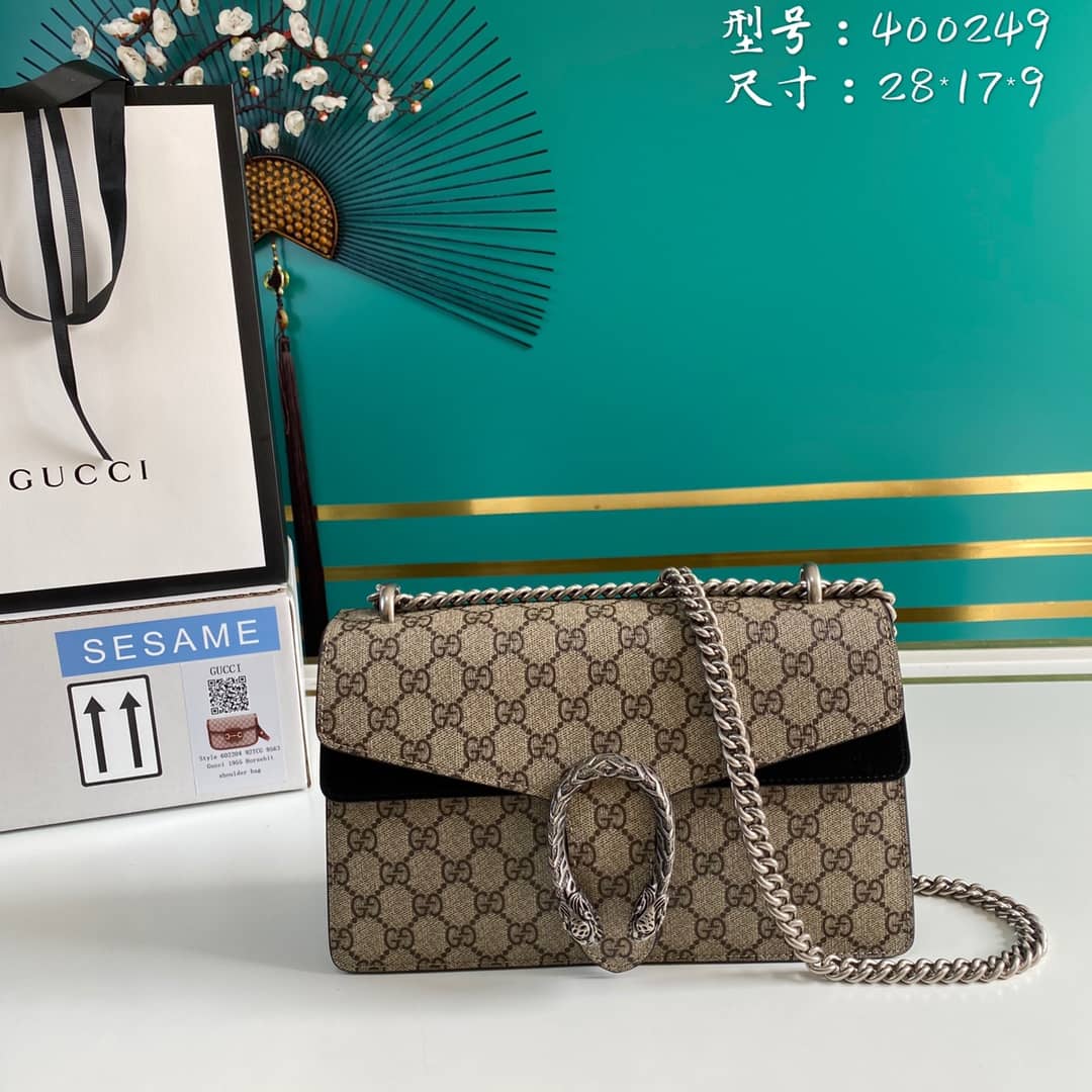 Gucci Dionysus Small GG Shoulder Bag Replica 400249