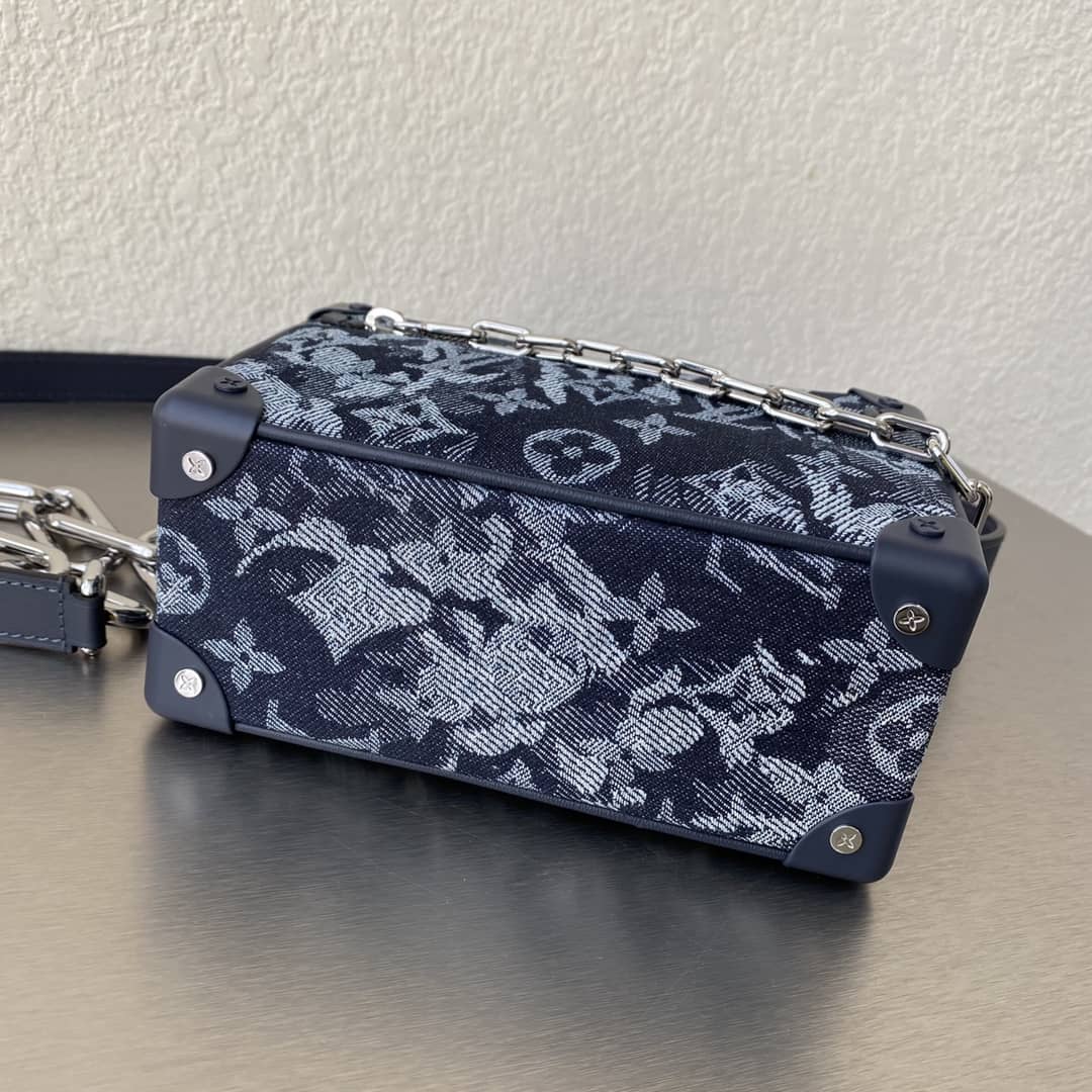 Louis Vuitton Mini Soft Trunk Monogram Tapestry Canvas Replica Bag M80033