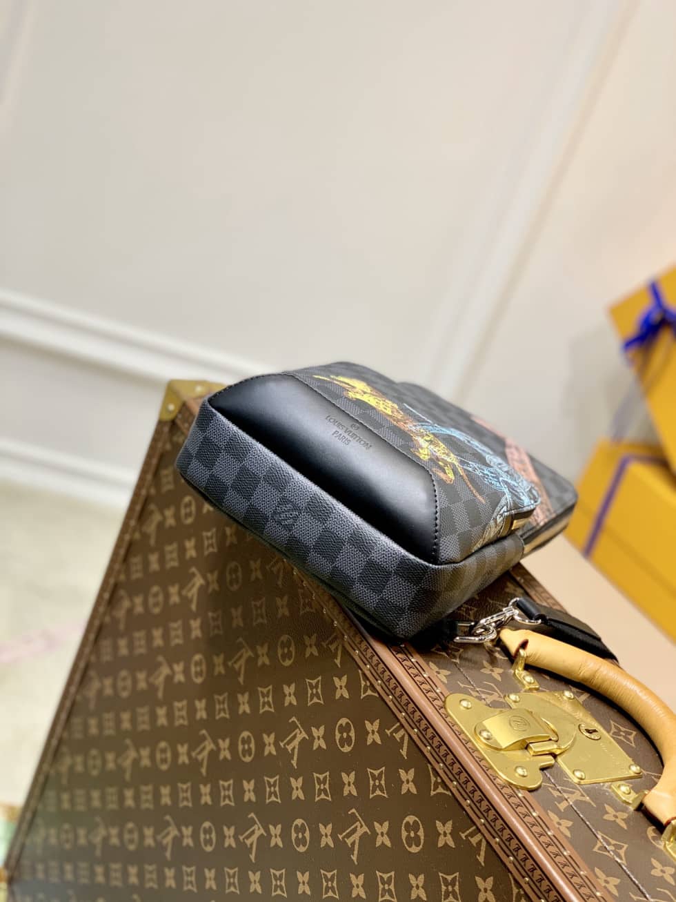 Louis Vuitton Avenue Slingbag Black N45277 Replica Shoulder Bag
