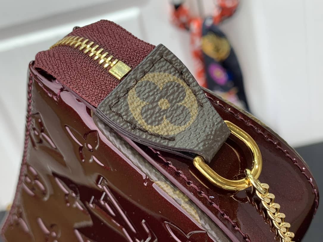 Louis Vuitton Pochette Dupe Monogram Vernis  Accessories  Pouch Purple M58009