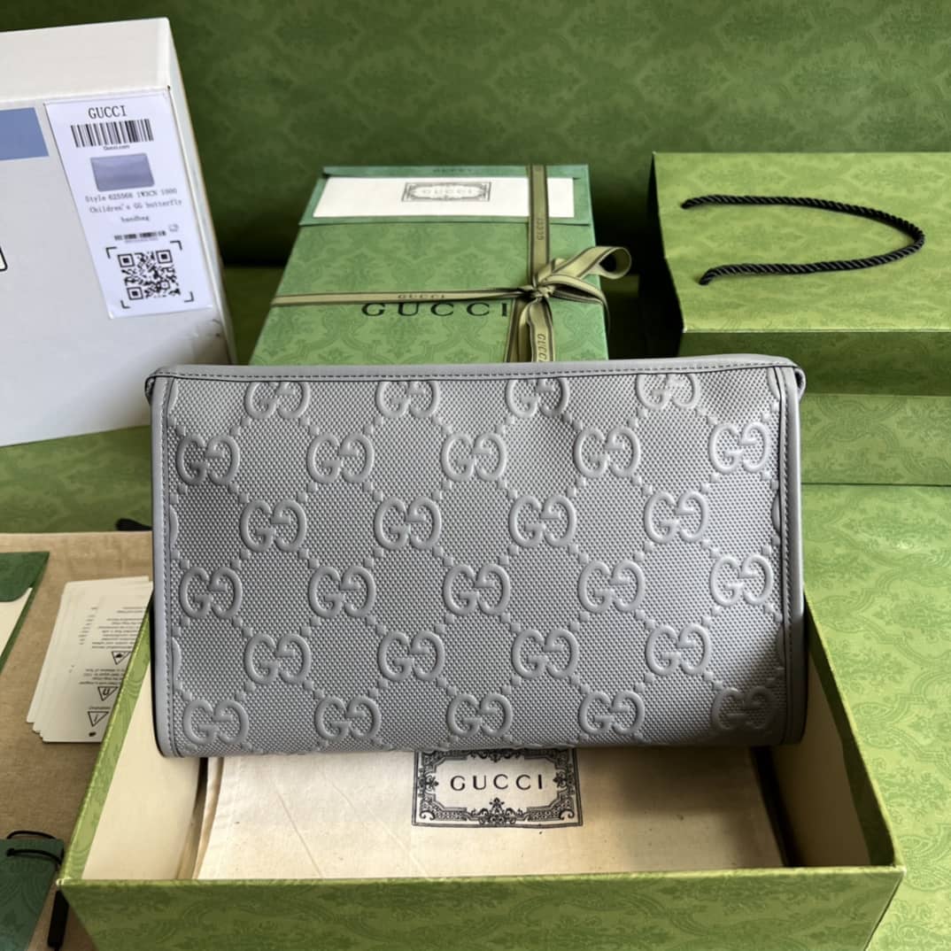 Gucci GG Embossed Cosmetic 625568 Replica Clutch